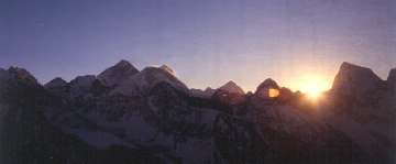 Sunrise Over Everest